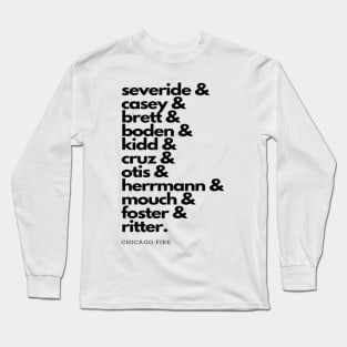 Squad Goals Fire Long Sleeve T-Shirt